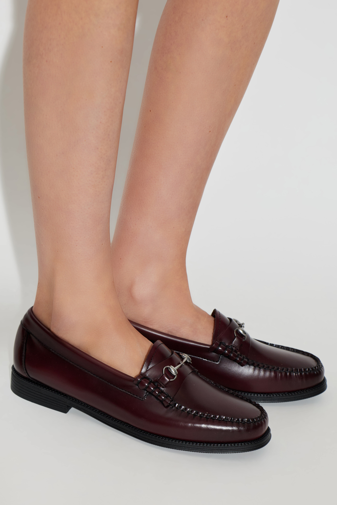 WEEJUNS バーガンディ ビットローファー38 G.H. Bass & Co. 'Easy Weejun' loafers | Women's | Vitkac